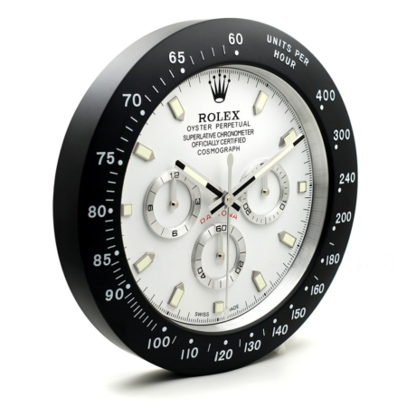 Rolex Daytona 'Panda' wall clock.