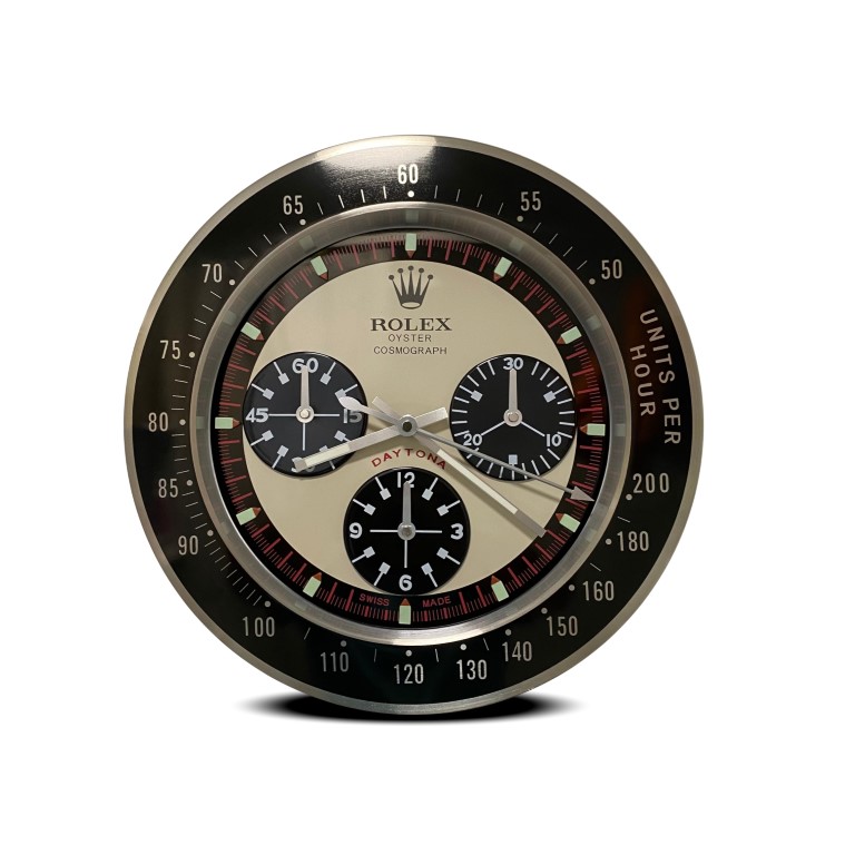 Vintage Daytona Wall Clock - Paul Newman